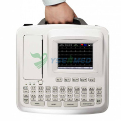 6 Máquina de ECG inalámbrica portátil de 6 canales para uso médico SE-601