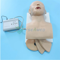 Modelo electrónico de intubación de vías respiratorias (con dispositivo de alarma de compresión de dientes) BIX-J5S