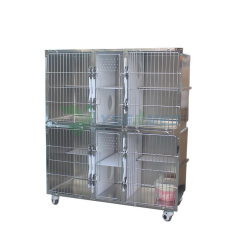 304 Stainless steel high end cat boarding cages YSVET1500M
