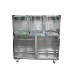 304 Stainless steel pet cages YSVET1500A