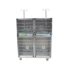 304 Stainless steel high quality veterinary cages YSVET1220F