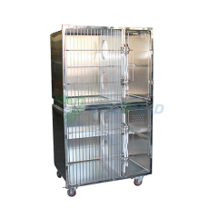 Stainless cat cage YSVET1000
