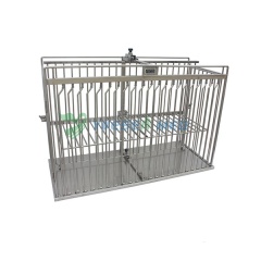 Veterinary restraining cage for injection YSVET700A