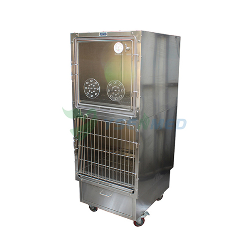 Stainless vet oxygen cage YSVET610B