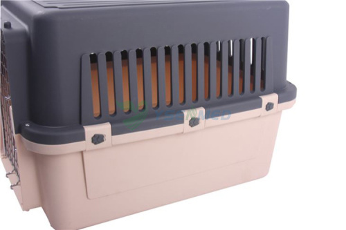 YSVK-CD Stable structure waterproof dog kennel safe latching pet carrier