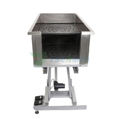 Electric lifting pet cleaning stainless steel free standing deep bath dog spa tub YSBTN-137E