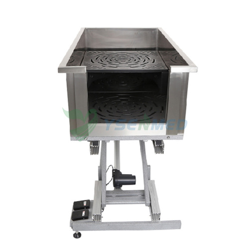 Electric lifting pet cleaning stainless steel free standing deep bath dog spa tub YSBTN-137E