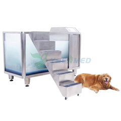 Professional Dog Spa Tub Dog Pet Massage Therapeutic Bathtub with Stairs YSBTS-150