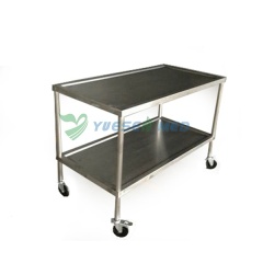 Stainless steel veterinary surgical instrument trolley YSVET5105