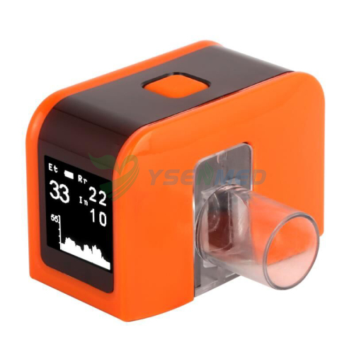 Vet Real-time Monitoring Capnograph Monitor Portable Handheld Etco2 Capnograph