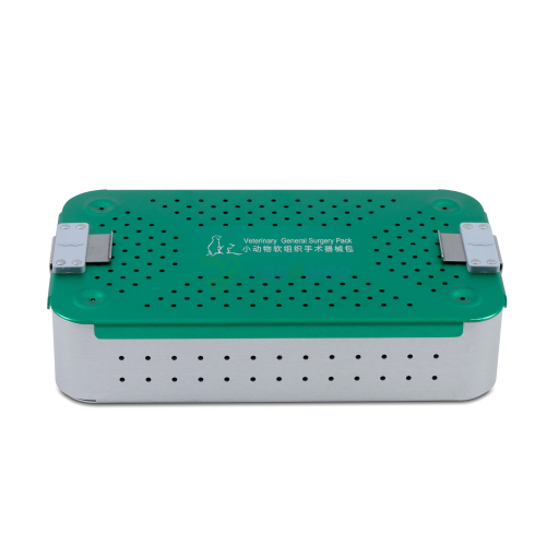 Animal Hospital Soft Tissue Surgical Instruments Kit Surgical Instrument Set YSVET-S01A