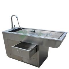 Stainless pet grooming tub YSVET0508