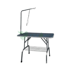 Foldable stainless steel durable pet grooming table YSVET-MY8003