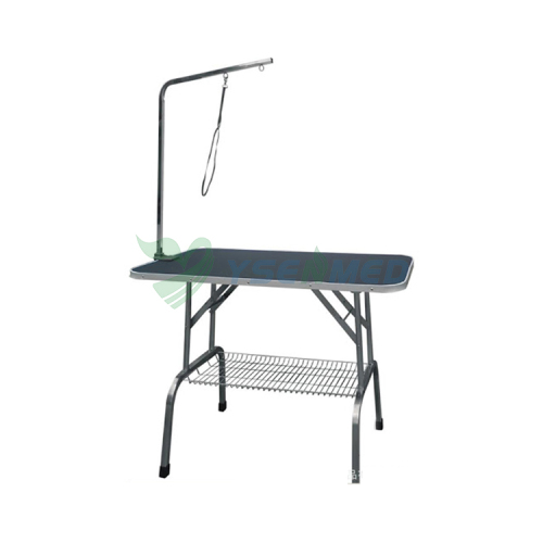 Foldable stainless steel durable pet grooming table YSVET-MY8003