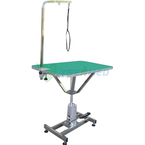 Stainless steel Vet Hydraulic pets Grooming Table YSVET-MY8007