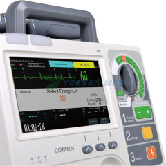 Medical Portable Biphasic Automatic External Defibrillator Monitor Comen S5
