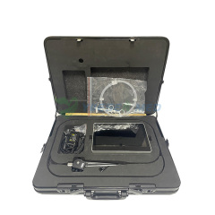 YSVET-HD300 670 mm con videoendoscopio veterinario portátil con pantalla táctil de 10,5 pulgadas