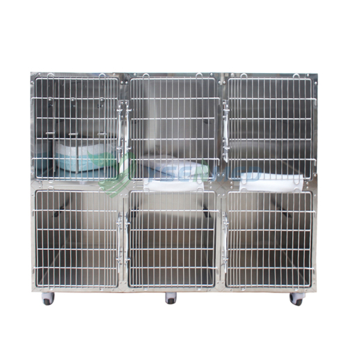 DONORO Perreras y jaulas para perros medianos, jaula portátil desplegable  para mascotas para interiores con marco de alambre resistente, jaula de