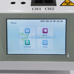 YSENMED YSTE502D Double Channel Coagulometer Blood Coagulation Analyzer