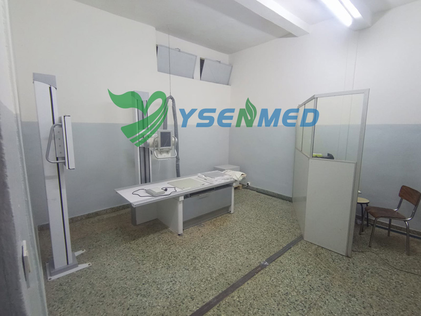 YSENMED YSX500D digital x-ray radiography system is successfully installed in a hospital in Madagascar.