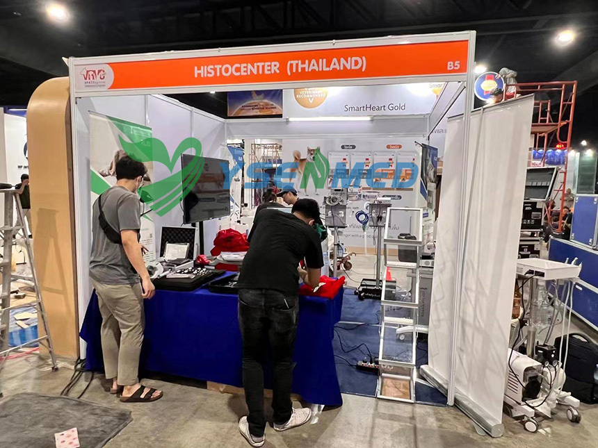 YSENMED Veterinary Equipment Exhibited At The 15th VPAT Regional Veterinary Congress in Thailand.