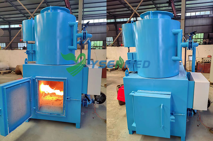 YSENMED YSFS-30 medical waste incinerator for Ghana.