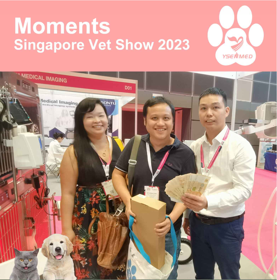 Momentos en Singapore Vet Show 2023