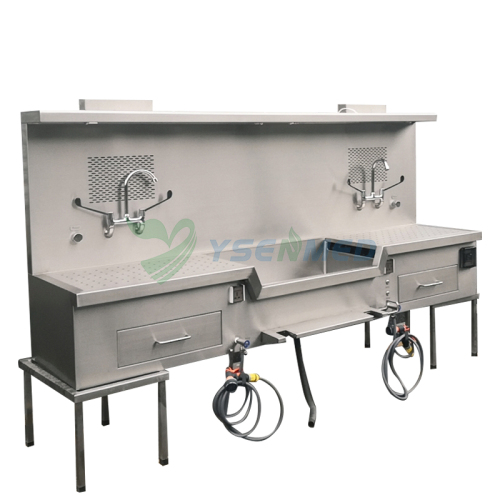 Hospital Embedded side cabinet of autopsy station YSJPZ240