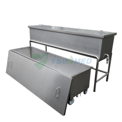 Cadaver dead Body Storage Tank 304 Dead Body Preservation Tank Corpse Immersion Tank cadaver formalin storage sink YSTSC-S32