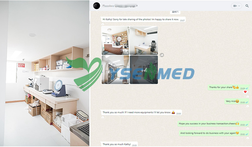 Vet from Philippines content with YSENEMD veterinary supplies