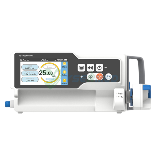 YSENMED YSZS-S7S touch screen medical smart syringe pump  