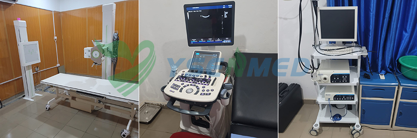 YSENMED equipment set up & put into service in a hospital in Nigeria
