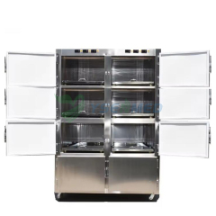 Stainless steel 8 Body morgue freezer YSSTG0108