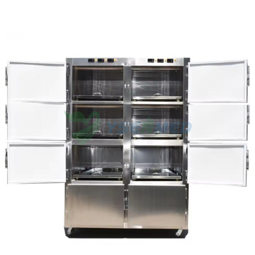 Stainless steel 8 Body morgue freezer YSSTG0108