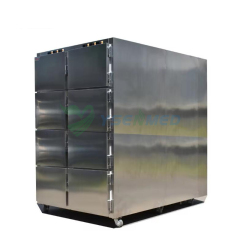 Stainless steel 8 Body morgue freezer YSSTG0108
