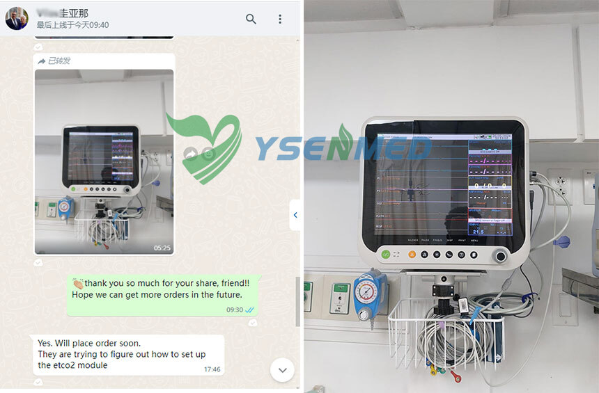 Guyanan doctor is happy with YSENMED patient monitor and considering re-purchase.