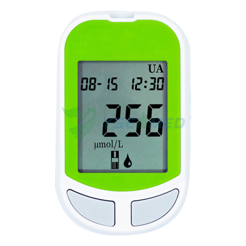 YSENMED YSTE-GUM101 Portable Glucose Uric Acid Meter Uric Acid Analyzer