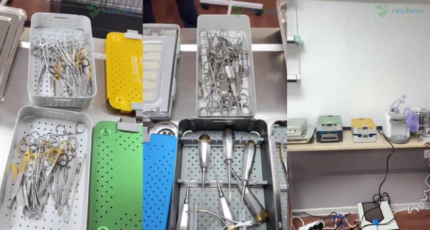 A vet clinic in Geogia well equipped with veterinary medical device from YSENMED.