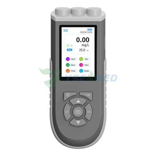 Portable Polarographic type DO meter/Dissolved oxygen tester YSTE-DDO10P