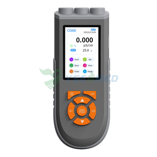 Portable multi-parameter water quality analyzer conductivity DO meter YSTE-DCD10