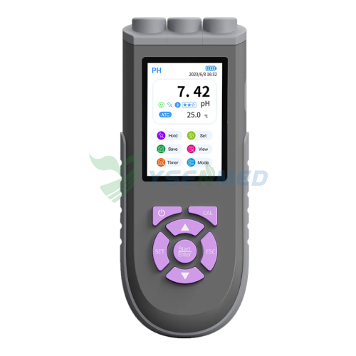 Portable multi-parameter water quality analyzer pH ORP conductivity DO meter YSTE-DPCD10