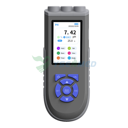 Portable multi-parameter water quality analyzer pH ORP conductivity meter YSTE-DPC10