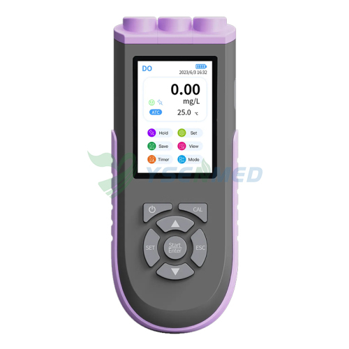 Portable optical type DO meter/Dissolved oxygen tester YSTE-DDO10O