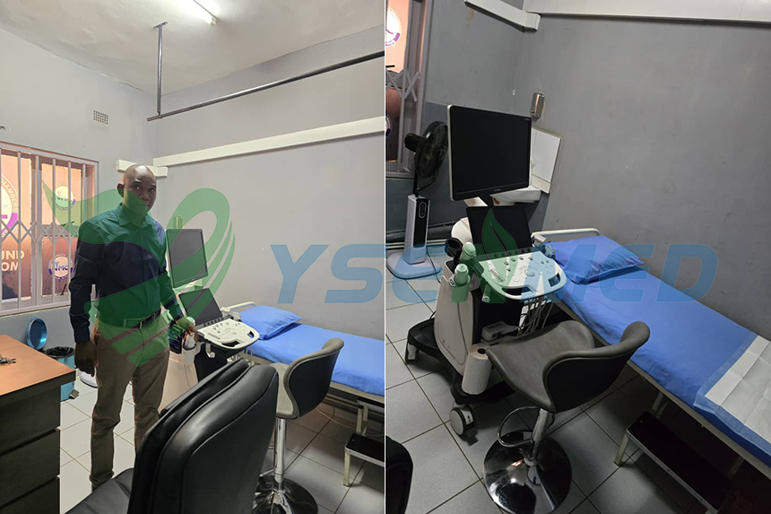 Zimbabwean doctor feels happy & satisfied with P12 Elite color ultrasound system