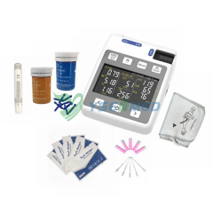 9 In1 Blood Lipid/Glucose/Pressure/Uric Acid Machine Multi-Function Analyzer YSTE-GULP101