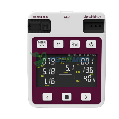 11 In 1 Blood Glucose Hemoglobin Blood Lipid Renal Function Monitor Multi-Function Analyzer Meter YSTE-GULP102