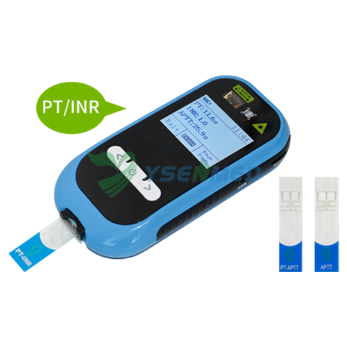 Portable POCT INR Tester Handheld Coagulometer YSTE-CA1P
