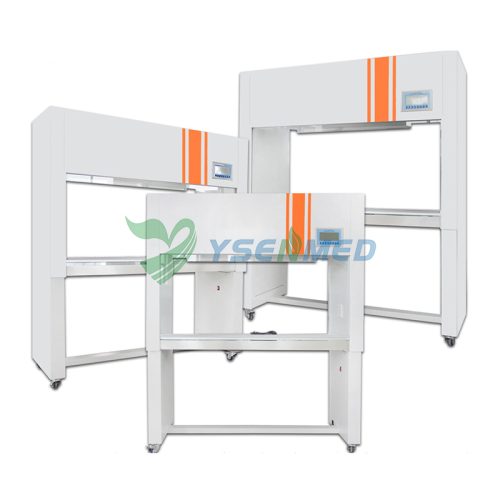 Paillasse propre de laboratoire en acier inoxydable, simple face, double poste de travail — YSTE-CJ-2D SS