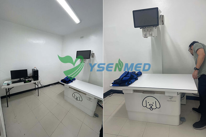 Customer Success Story from the Philippines | YSDR-VET320 Digital Veterinary X-Ray System Installed in Animal Clinic