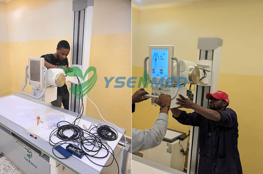 Customer Success Story from DR Congo | 50kW Digital X-Ray System Successfully Installed for Medical Distributor